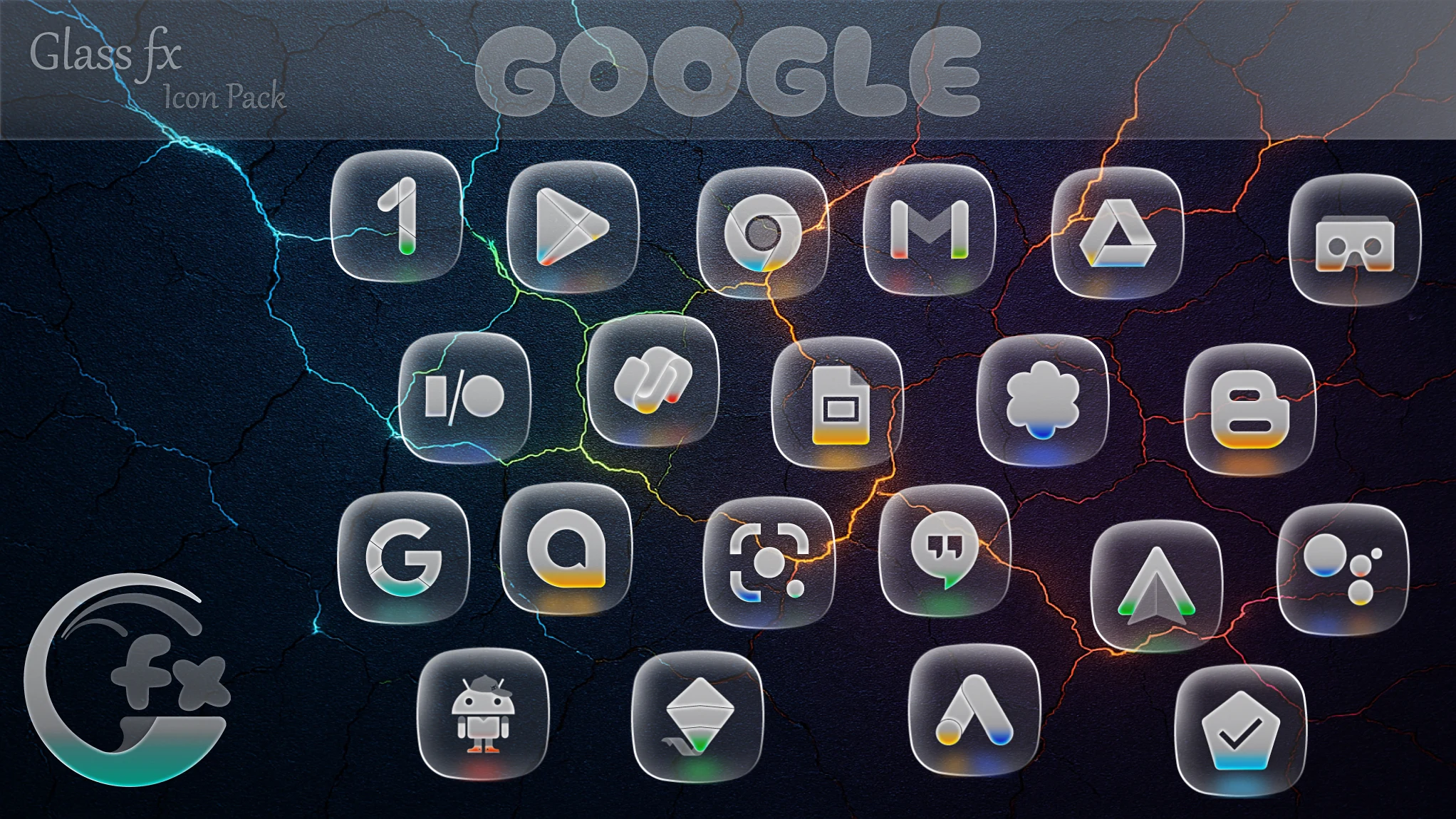GlassFX - Glass Icon Pack screenshot