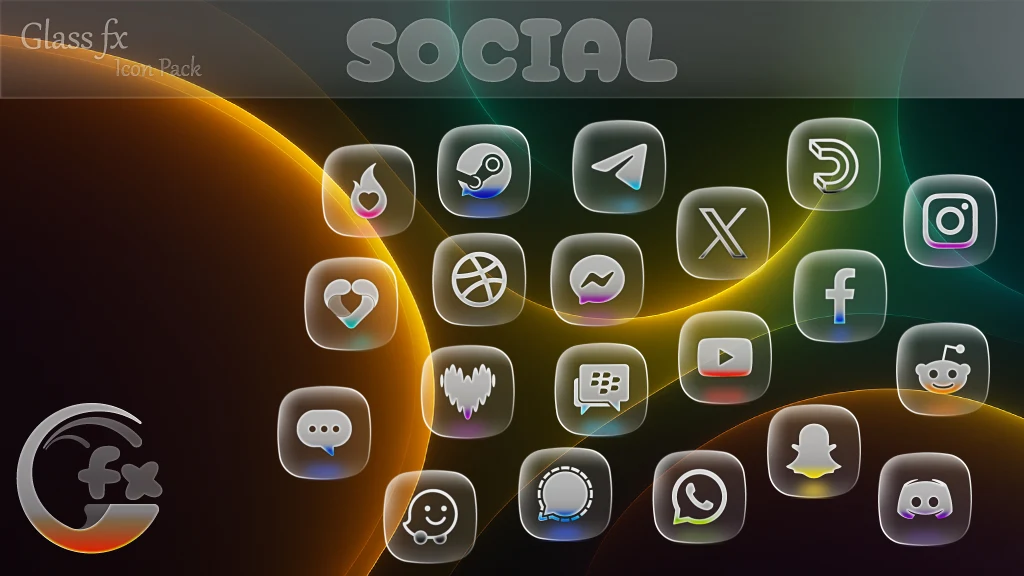 GlassFX - Glass Icon Pack screenshot