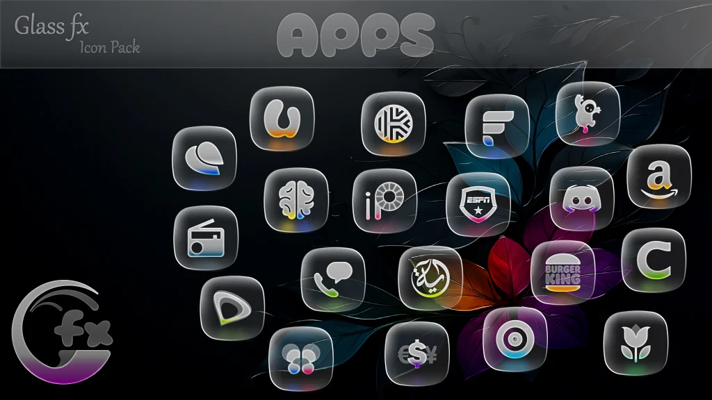 GlassFX - Glass Icon Pack screenshot